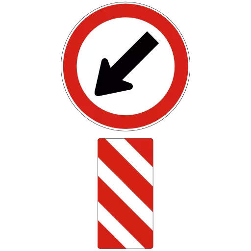 paso obligado izquierda